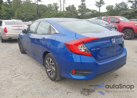2016 Honda Civic Ex z USA, uszkodzony, nr VIN 19XFC2F78GE075516